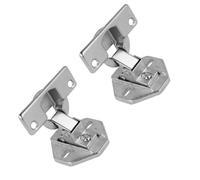 Lot de 2 charnières de porte de placard intégrées pour machine à laver Beko 2827210100 WDIX8543100