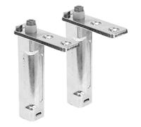 Lot De 2 Charnières De Porte De Réfrigérateur Et De Congélateur, Fermeture Automatique, 2 Pièces, Tirette H1 Avec Positionnement, Alliage De Zinc