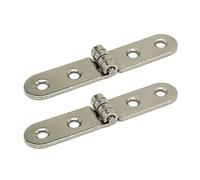 Lot de 2 charnières de porte en métal pour réparation de boîte à bijoux, matériel de table pliable, simple pour nous pour une utilisation polyvalente de meubles