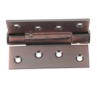 Lot de 2 charnières de porte invisibles à fermeture automatique - Alliage d'aluminium, mécanisme de fermeture douce hydraulique pour portes en bois et moustiquaires - Idéal pour un usage résidentiel