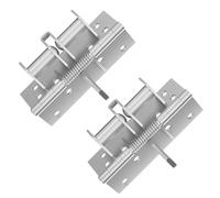 Lot de 2 charnières de positionnement à 90 degrés - Charnière à ressort pour armoire de meuble - Multifonction - Charnières de portail amovibles