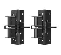 Lot de 2 charnières de positionnement à 90 degrés - Charnière à ressort pour armoire de meuble - Multifonction - Charnières de portail amovibles