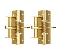 Lot de 2 charnières de positionnement à 90 degrés - Charnière à ressort pour armoire de meuble - Multifonction - Charnières de portail amovibles