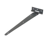 Lot de 2 charnières en T à usage léger à revêtement par poudrage noir 305mm