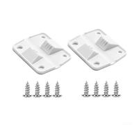 Lot de 2 charnières et vis de couvercle de refroidisseur compatibles avec les pièces de refroidisseur de coffre Coleman 5848 5850 5862 6050 6200 6240 6250 6260 6270 6281