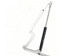 Lot de 2 charnières hydrauliques à piston 140N avec boulons de fixation pour boîte de rangement Keter Store It Out Max Arc Ace 1200L Prem Elite 1150L pour boîte de rangement de jardin d'extérieur