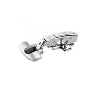 Lot de 2 charnières invisibles à encastrer Ø mm, recouvrement total ouverture G