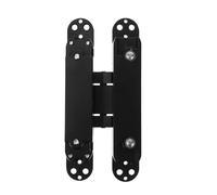 Lot de 2 charnières porte invisibles, réglables et robustes, pivotantes à 180 degrés, sans trace, gauche droite Pour Portes De Placards