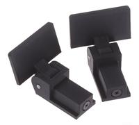 Lot de 2 charnières pour tourne-disque Audio-Technica, noir ABS couvercle anti-poussière charnière de rechange pour lecteur de disque vinyle, installation facile