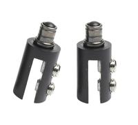 Lot de 2 charnières robustes en laiton et verre pour porte et fenêtre modernes, installation facile, haute capacité de charge, charnières de vitrine pour usage quotidien