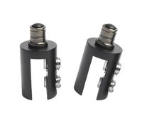Lot de 2 charnières robustes en laiton et verre pour porte et fenêtre modernes, installation facile, haute capacité de charge, charnières de vitrine pour usage quotidien