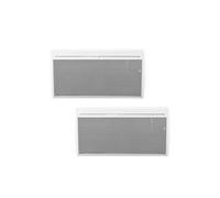 Lot de 2 chauffages électriques panneaux rayonnants 2000W - Voltman