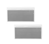 Lot de 2 chauffages électriques panneaux rayonnants 2000W - Voltman