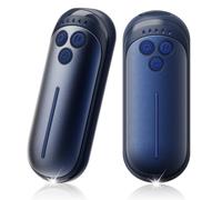 Lot de 2 Chauffe Main Rechargeable Portable Chaufferette Main Reutilisable avec LED 5 Modes de Chauffage Rapide 6000mAh USB Séparée Chaufferette pour Cadeau,Extérieur,Camping,Randonnée