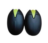 Lot de 2 chauffe-mains rechargeables 6000 mAh - Chauffe-mains électriques magnétiques - Chauffe-mains de poche USB - Noir