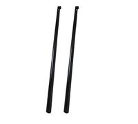 lot de 2 chausse-pieds - 80cm chausse-pied extra long en noir, chausse-pied métallique, modèle stable, chausse-pied métallique stylé pour bottes