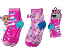 Lot de 2 chaussettes LOL Surprise pour enfants - Confortables au quotidien 27/30