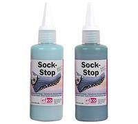 Lot de 2 chaussettes Sock-Stop - Bleu clair, bleu foncé - Tendance et véritable accroche-regard.