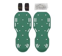 Lot de 2 chaussures aératrices de pelouse pour gazon, chaussures d'aération de pelouse avec semelle stable, sandales de ventilation avec pointes, aérateurs de jardin, aérateurs de pelouse réglables