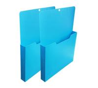 Lot de 2 chemises magnétiques antidérapantes pour tableau blanc