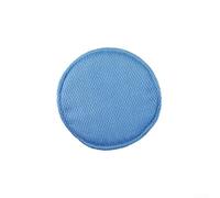 Lot de 2 chiffons de nettoyage en écailles de poisson de 13 cm compatibles avec ECOVACS pour XIAOMI ROBOROCK for DREAME Têtes de rechange à séchage rapide (bleu)