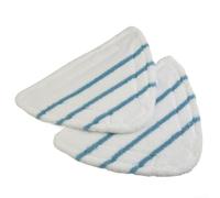 Lot de 2 chiffons de rechange en microfibre pour balai vapeur BELDRAY BEL0636, tampons lavables pour sols durs comme la céramique, le marbre, l'ardoise