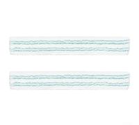 Lot de 2 chiffons de rechange en microfibre pour nettoyeur de vitres Leifheit XL, haute capacité d'absorption