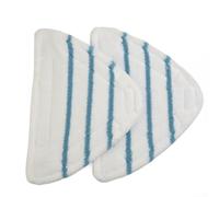 Lot de 2 chiffons de rechange lavables en microfibre pour nettoyeur vapeur BELDRAY BEL0636 pour sols en bois dur, ardoise, céramique, marbre et lino
