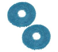 Lot de 2 chiffons de rechange pour aspirateur robot MOVA MOBIUS 60 avec tampons ThermoHold Plush HyperClean, 2 pièces (balai HyperClean)