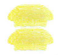 Lot de 2 chiffons en microfibre compatibles avec aspirateur robot Karcher RCV 3 RV3 compatible avec module de nettoyage standard