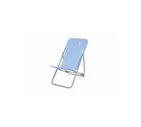 Lot de 2 chiliennes de jardin pliables - 4 positions - O'Sun - Bleu - Dimensions : 96 x 55 x 98 cm