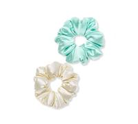 Lot de 2 chouchous coréens doux et flexibles avec élastiques pour cheveux pour femmes et filles