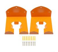 Lot de 2 cintres en métal pour outils de jardin, adaptés aux tronçonneuses et aux chasseurs d'herbe