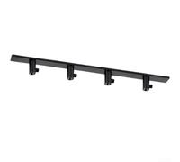 Lot de 2 cintres en plastique ABS pour mixeur Noir/blanc