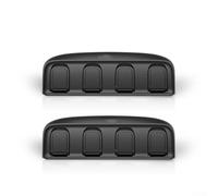 Lot de 2 cintres pour dossier de siège de voiture - En ABS solide - Avec quatre crochets pour optimiser l'utilisation de l'espace