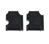 Lot de 2 cintres pour garde-boue de bateau avec bouton poussoir à connexion rapide pour lignes de garde-boue réglables sur garde-corps et taquets de bateaux (B)