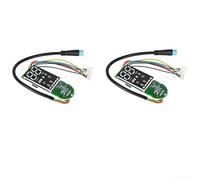 Lot de 2 circuits imprimés 1S compatibles avec la trottinette électrique Xiaomi 1S avec commandes intuitives et affichage clair pour la surveillance des performances de la trottinette (noir)