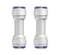 Lot de 2 clapets anti-retour à connexion rapide de 0,95 cm pour connexion à une seule voie pour l'eau