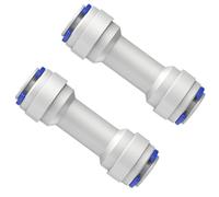 Lot de 2 clapets anti-retour à connexion rapide de 0,95 cm pour connexion à une seule voie pour l'eau