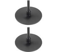 Lot de 2 clapets anti-retour en caoutchouc de rechange compatibles avec les souffleurs d'air Lay-Z-spa Valve en caoutchouc anti-retour pour doublure interne Noir