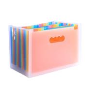 Lot de 2 classeurs verticaux multicouches A4, 25 niveaux, for ranger 2000 feuilles papier à l'école ou au bureau Pour Bureau(Color 1)