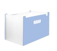 Lot de 2 classeurs verticaux multicouches A4, 25 niveaux, for ranger 2000 feuilles papier à l'école ou au bureau Pour Bureau(Color 3)