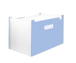 Lot de 2 classeurs verticaux multicouches A4, 25 niveaux, for ranger 2000 feuilles papier à l'école ou au bureau Pour Bureau(Color 3)