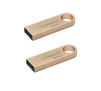 Lot de 2 Clé USB Kingston DataTraveler SE9 Gen 3 - 64Go 220MB/s Métal Clé USB 3.2 Gen 1 - Dorée