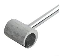 Lot de 2 clés à charnière de porte réglables pour charnières de drapeau de 8 à 25 mm, outil d'alignement en acier pour portes coupe-feu, de sécurité et de salle blanche, réglage gauche/droite (A)