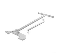 Lot de 2 clés à déchets pour déchets King et InSinkErator, kit d'outils de débourrage en acier pour nettoyer les bouchons, réparer les bourrages au-dessus de l'évier, comprend 2 pièces