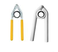 Lot de 2 clés aérateur en acier au carbone pour robinets d'évier de cuisine et de douche avec poignée ergonomique multi-couches pour un fonctionnement confortable (2 pièces)