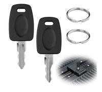 Lot de 2 Clés Compatibles avec TSA 007 & 002, Cle 007 Universel, Cadenas Tsa Valise Avion TSA 007 002 Clé à Bagage Multifonctionnelles, pour Bagages, Valises, Mots de Passe, Clé de Serrure Douanière