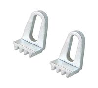 Lot de 2 clés de blocage pour volant d'inertie - Installation sûre du vilebrequin - Poulie d'amortisseur - Haute résistance au couple - Design en métal pour un support de volant d'inertie pour