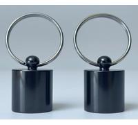 Lot de 2 clés de Collier magnétiques Compatible avec Petsafe Staywell, entrée sélective, Pratique, Alternative à Puce électronique. Série 400 et 900